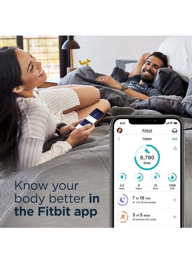 Fitbit - Charge 4 (NFC) - Advanced Fitness Tracker with GPS, Swim Tracking & Up To 7 Day Battery Rosewood - Image 1