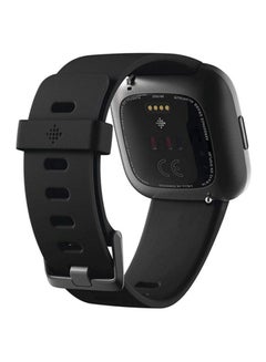 Fitbit Versa 2 (NFC) Smartwatch Black/Carbon Aluminum  - Image 3
