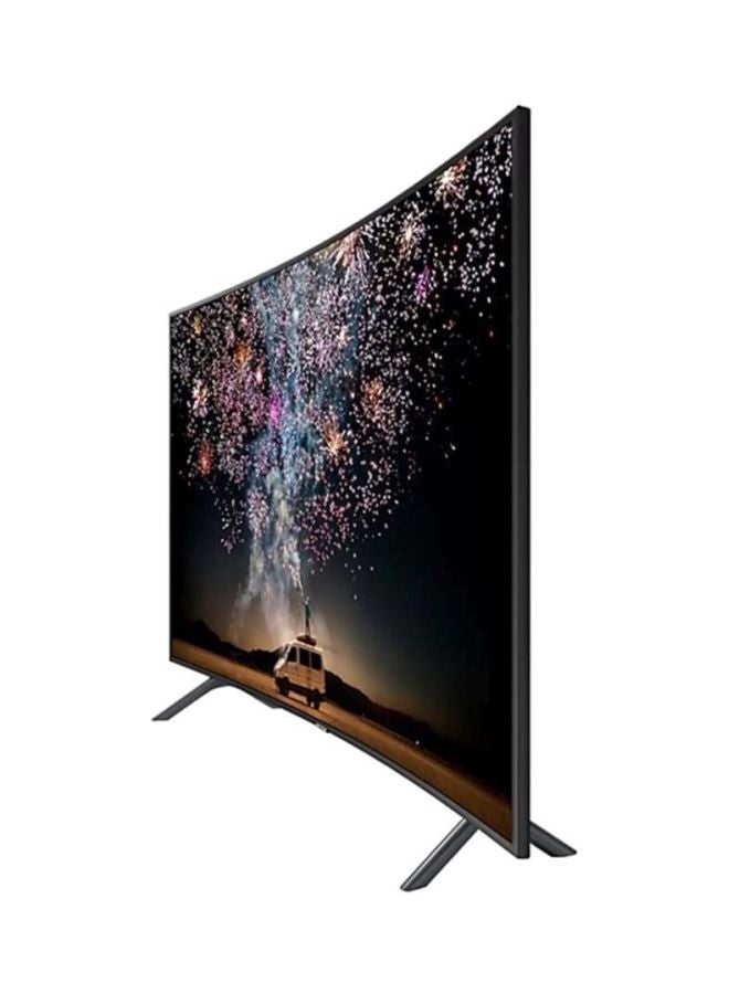 سامسونج - تلفزيون ذكي بشاشة منحنية مقاس 65 بوصة بدقة فائقة الوضوح 4K مع جهاز استقبال مدمج 65RU7300 أسود (2019) - Image 1
