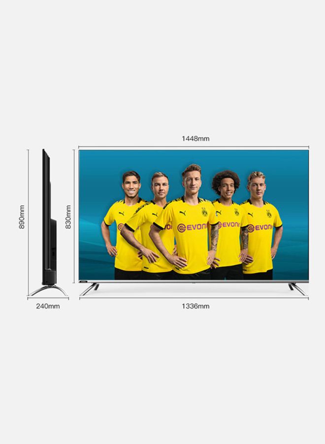 CHiQ - 65-Inch Ultra HD Smart LED TV U65H7 Silver - Image 1
