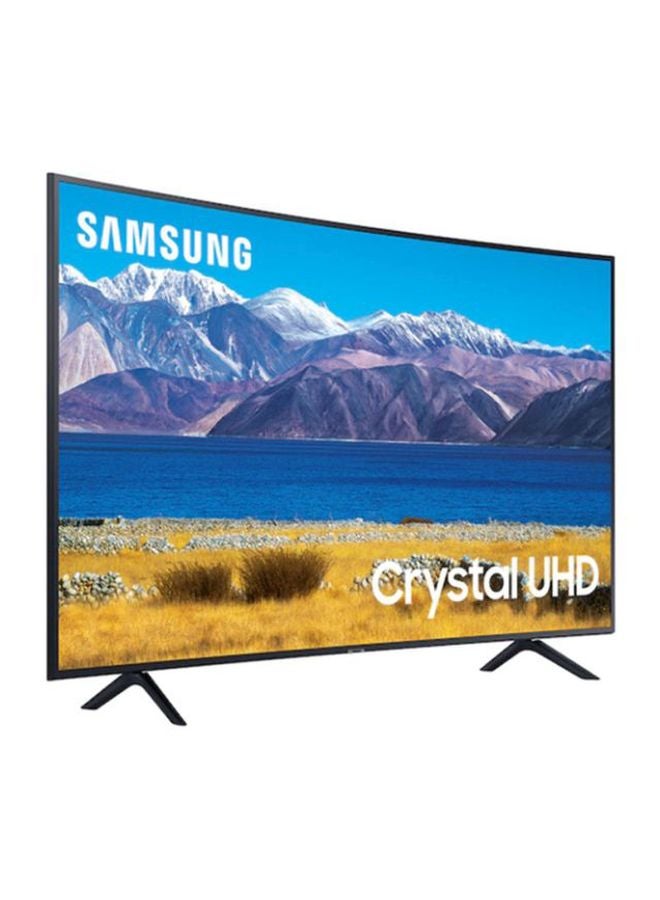 Samsung - 55-Inch Curved 4K Crystal UHD HDR Smart TV (2020) And Smart Remote Control UA55TU8300 Black - Image 1