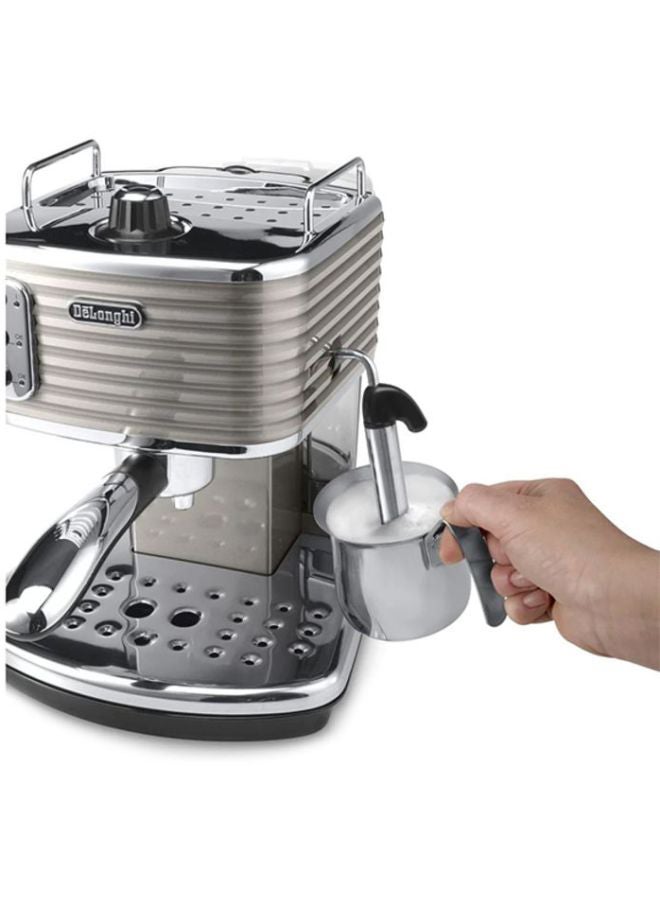 De'Longhi - Espresso Maker 1.4 L 1100.0 W ECZ351.BG Beige/Silver/Black - Image 1