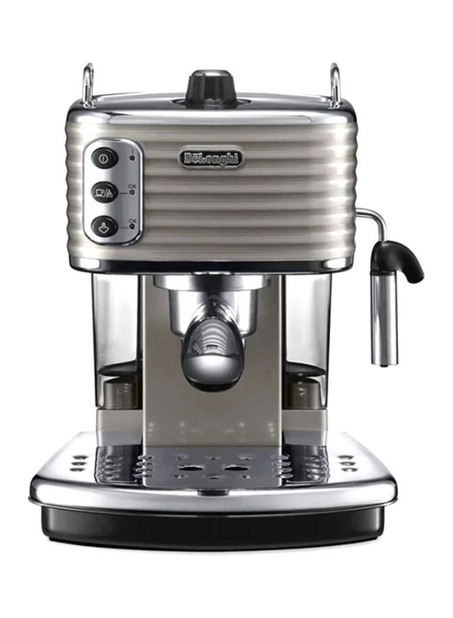 De'Longhi - Espresso Maker 1.4 L 1100.0 W ECZ351.BG Beige/Silver/Black - Image 1