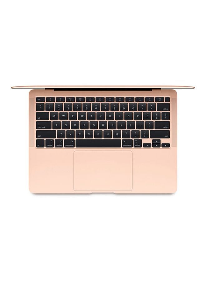 MacBook Air With 13.3-Inch Retina Display, Core i3 Processor/macOS/8GB RAM/256GB SSD/Intel Iris Plus Graphics With English Keyboard 2020 Gold English Gold