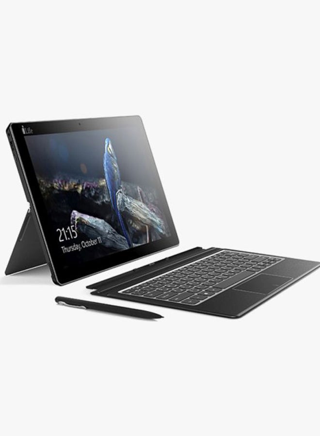 iLife - ZedBook II Convertible 2-In-1 Laptop With 11.6-Inch Display, Intel Quad Core 1.8 GHz Processor/2GB RAM/32GB SSD/Intel HD Graphics 400 Black - Image 1