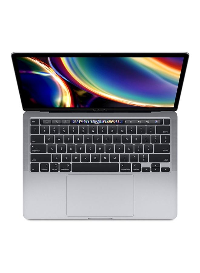 Apple - Macbook Pro With Touch Bar And Touch ID, 13-Inch Display, Core i5, 8th Generation,1.4 Ghz Quad Core Processor/8GB RAM/256GB SSD/Intel Iris Plus Graphics 645/Retina Display, English Keyboard-2020 English/Arabic Space Grey - Image 1