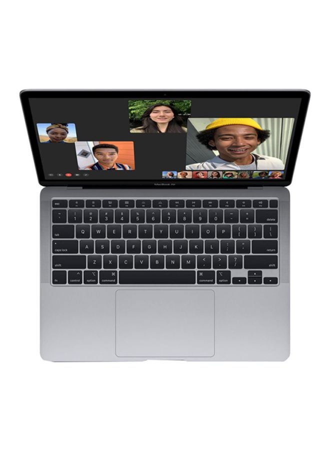 MacBook Air With 13.3-Inch Retina Display, Core i3 Processor/macOS/8GB RAM/256GB SSD/Intel Iris Plus Graphics With English/Arabic Keyboard 2020 MWTJ2AB/macOS English/Arabic Space Grey