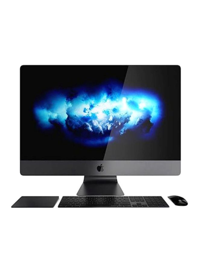iMac Pro Desktop With 27-Inch Display, Xeon Processor/32GB RAM/1TB HDD/8GB AMD Radeon Pro Vega 56 Graphics 2017 Grey Grey