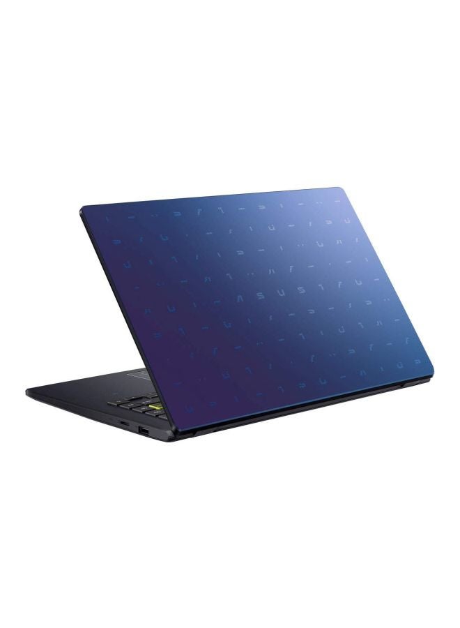 ASUS - E410MA-BV185T Laptop With 14-Inch Full HD Display, Celeron Processer/4GB RAM/128GB SSD/Intel UHD Graphics/Windows 10 /International Version English Peacock Blue - Image 1