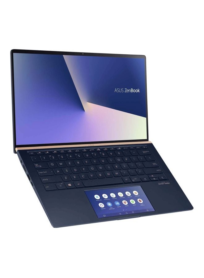ASUS - Zen book 14 UX434FLC Laptop With 14-Inch Display, Core i7 Processor/16GB RAM/1TB SSD/2GB NVIDIA GeForce MX250 Graphic Card Royal Blue - Image 1