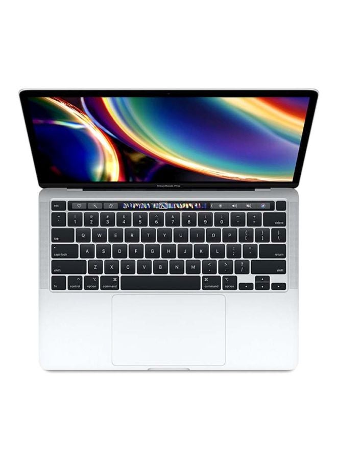 Apple - MacBook Pro With Touch Bar And Touch ID, 13.3-Inch Display, Core i5, 8th Generation,1.4 Ghz Quad Core Processor/macOS/8GB RAM/256GB SSD/Intel Iris Plus Graphics 645/Retina Display, English Keyboard-2020 Silver English Silver - Image 1