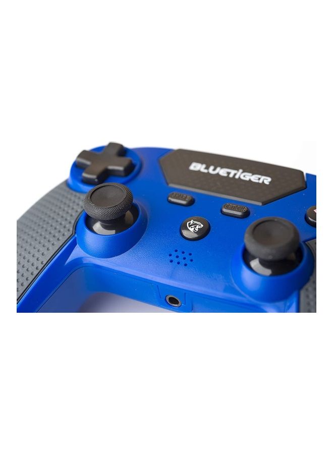 Generic - Bluetiger PS4 And PS3 Blue Wireless Dualshock Controller - Image 1