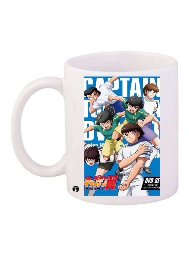 BP Anime Printed Coffee Mug White/Blue/Black