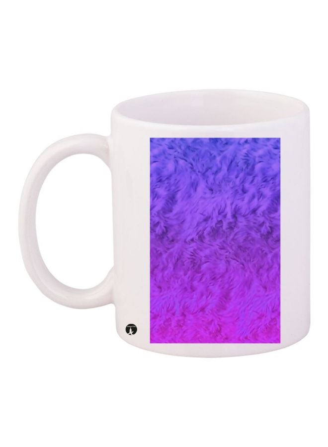 BP Printed Coffee Mug White/Purple/Pink