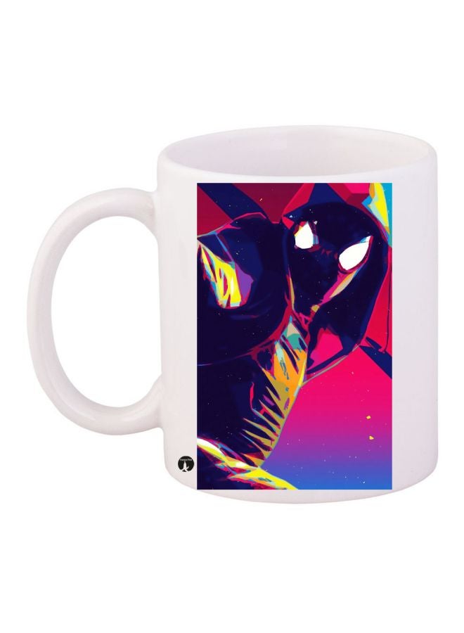 BP Spiderman Printed Coffee Mug White/Blue/Pink