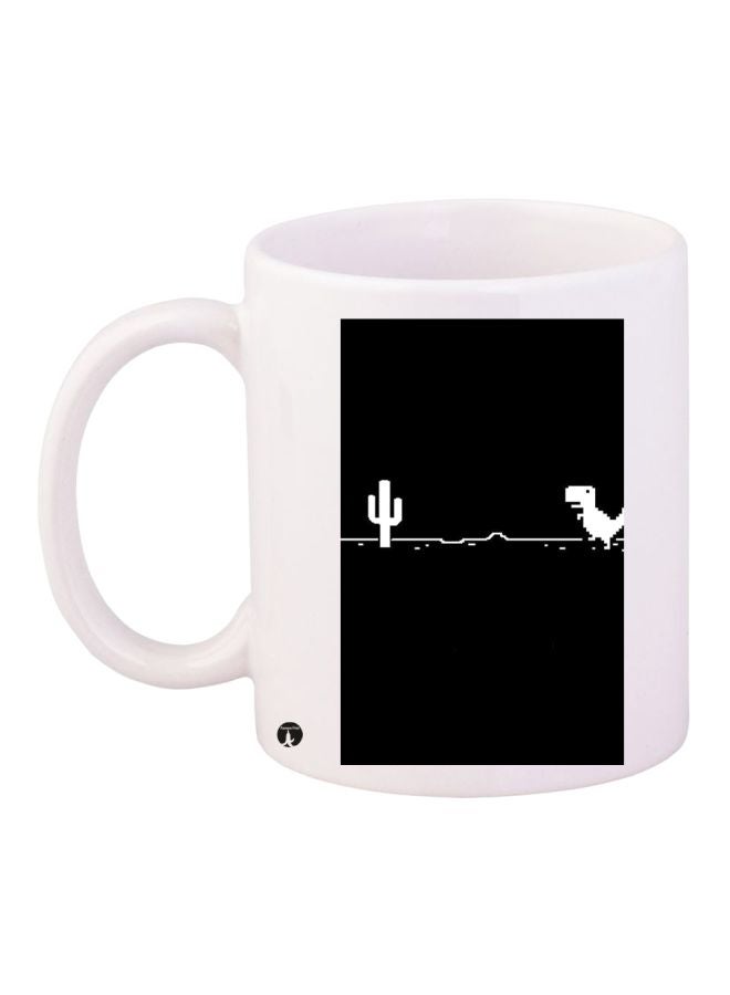 BP Printed Coffee Mug White/Black
