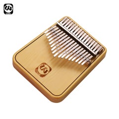 Generic WK-17BH Portable 17-key Kalimba Thumb Piano Mbira Spruce Wood Musical Gift for Students Beginners  - Image 1