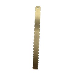 Notched Ruler Stainless Steel Guitar Neck Notched Straight Edge Luthiers Tool