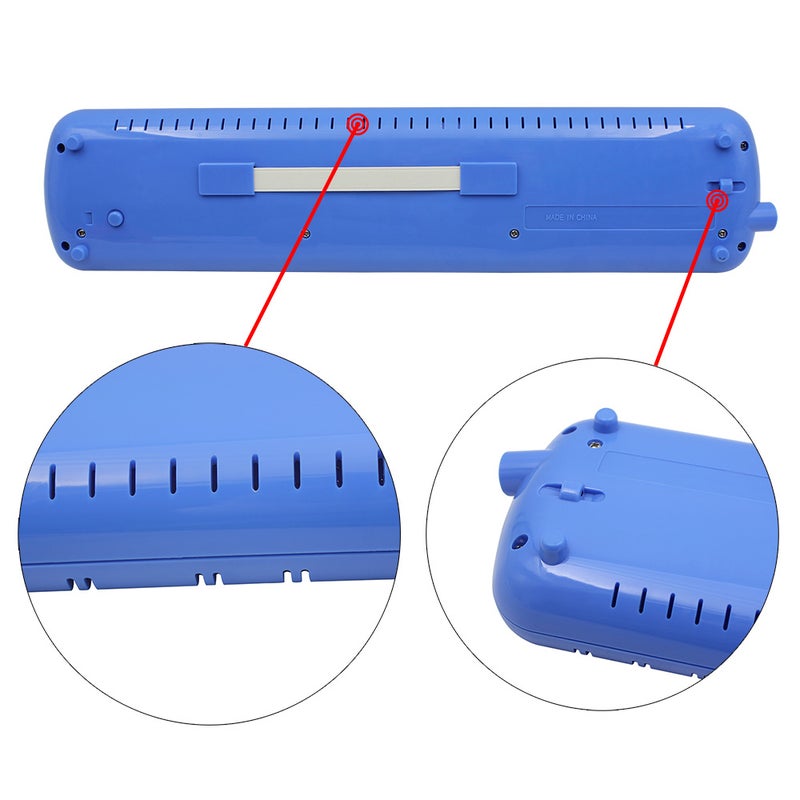 Generic Blue 37 Style Key Piano Keyboart With Short And Long Mouthpiece  - Image 5