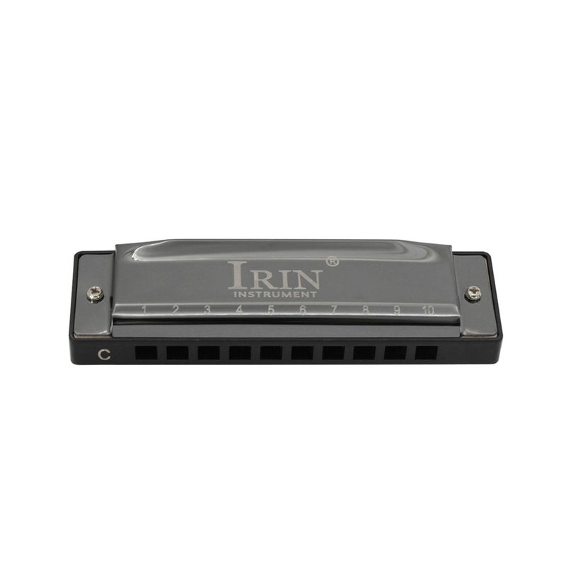Generic 10 Holes C Key Black Harmonica For Beginner  - Image 5