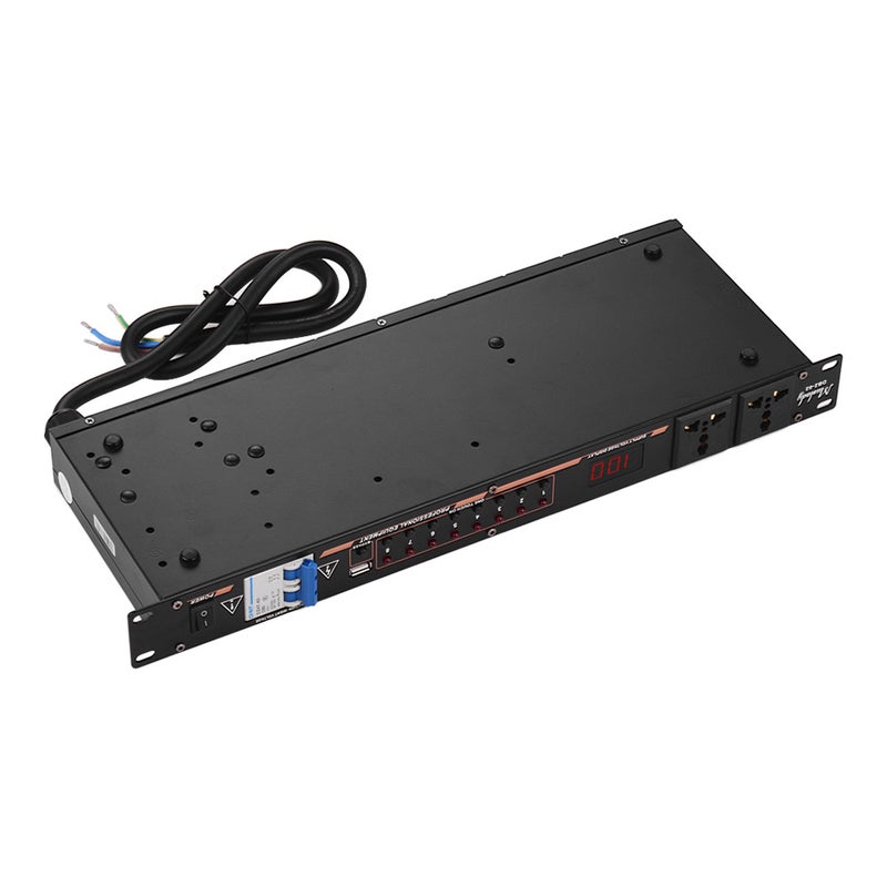 Muslady DB2-02 10-outlet Rack Mount Power Sequence Controller And Supply Regulator  - Image 2