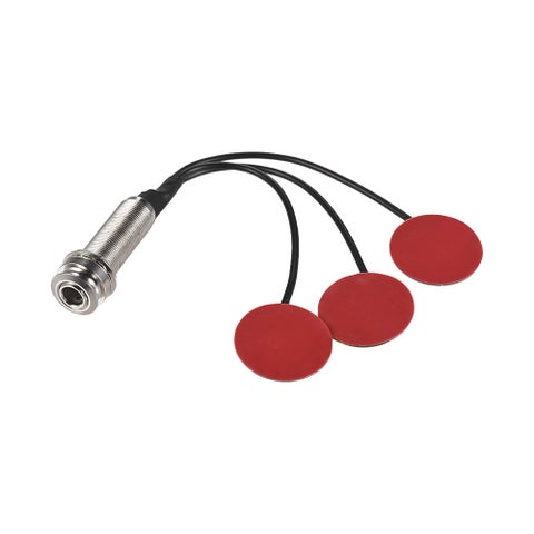 Self-adhesive Pickups Piezo Transducer 3 in 1 Microphone Contact