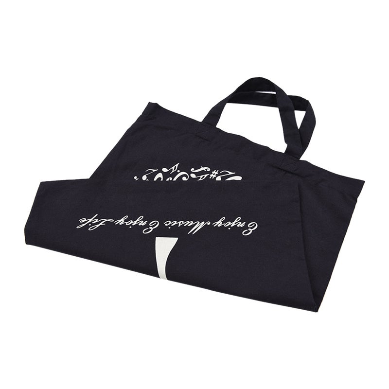Generic Washable Cotton Handbag Black  - Image 3