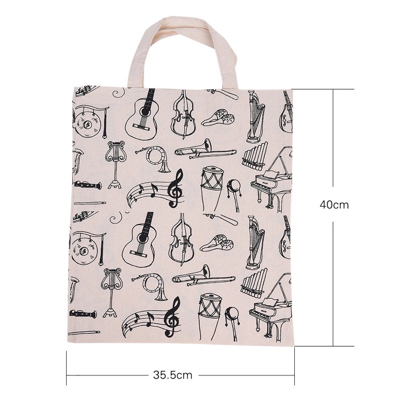 Generic Washable Cotton Handbag Beige  - Image 5