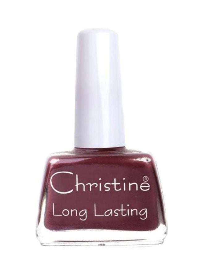 كريستين طلاء أظافر يدوم طويلاً وردة حمراء