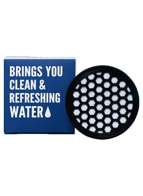 Activated Carbon Filter Replacement Filter For Pr-9000 Series Shower Head Black/White 65 x 20mm