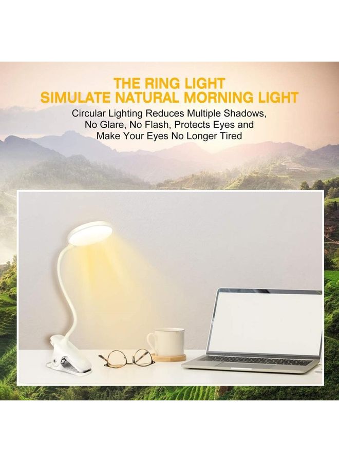 XiuWoo - Eye Protect LED Reading Light With Flexible Neck Multicolour - Image 1