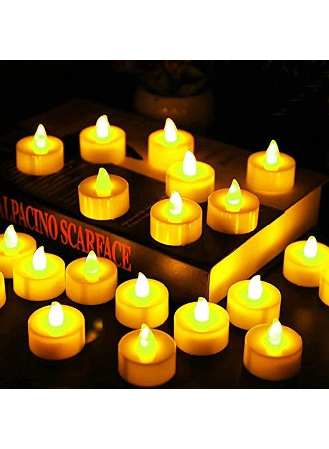 XiuWoo - 24-Piece Chipark LED Tea Light Candle Set White - Image 1