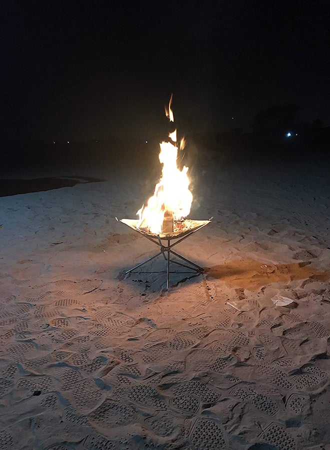 Flame-on Portable Fire Pit Multicolour 800grams - Image 3