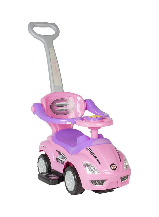 Cool Baby 3-in-1 Kids Push And Pedal Toddler Ride On Wagon Play Toy Stroller With Sounds, Handle, Horn 4kg - Image 1