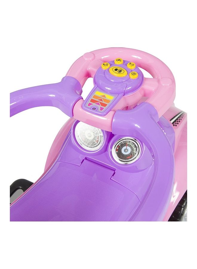 Cool Baby 3-in-1 Kids Push And Pedal Toddler Ride On Wagon Play Toy Stroller With Sounds, Handle, Horn 4kg - Image 4