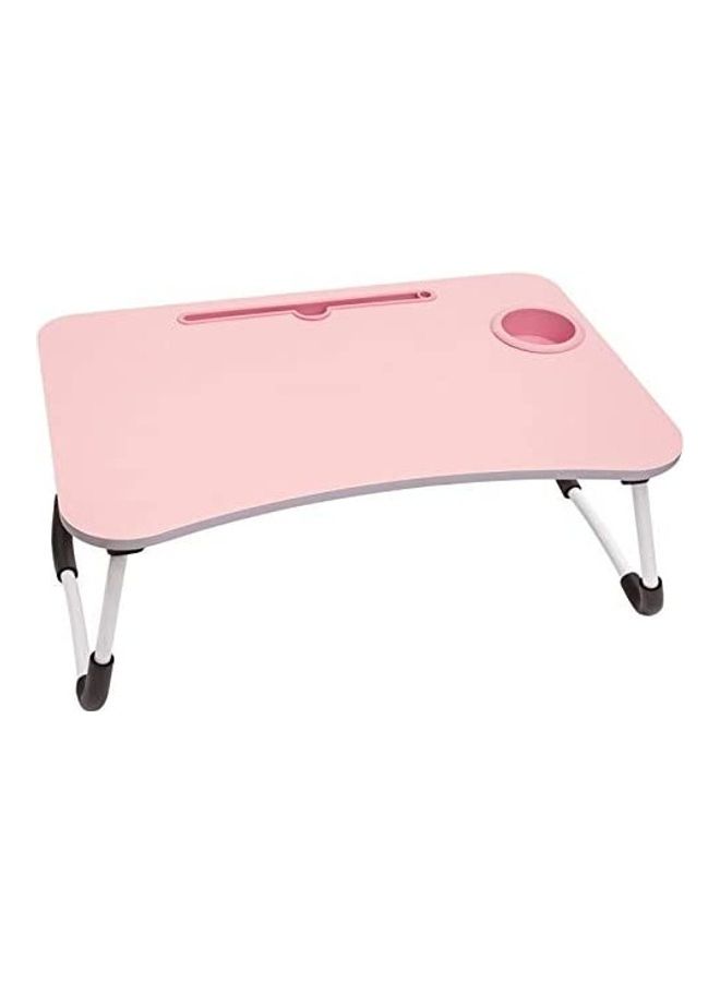 Folding Computer Desk Table Pink - Image 1