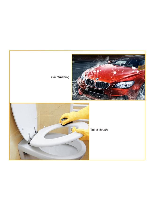 Pair Of Household Latex Cleaning Gloves Yellow XL - Image 4