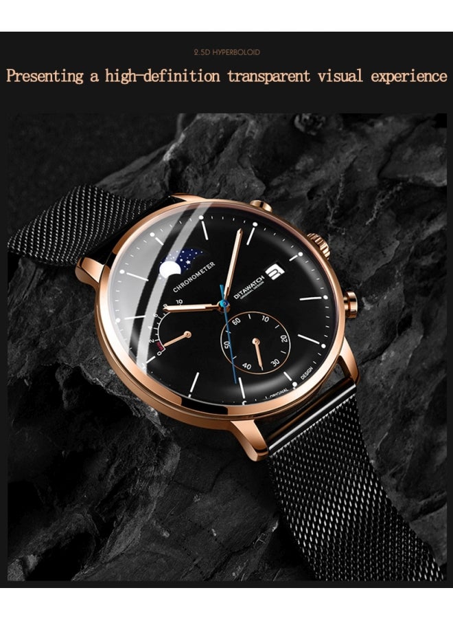 Beauenty - Men's Titanium Analog/Digital Watch YPH6355 - Image 1