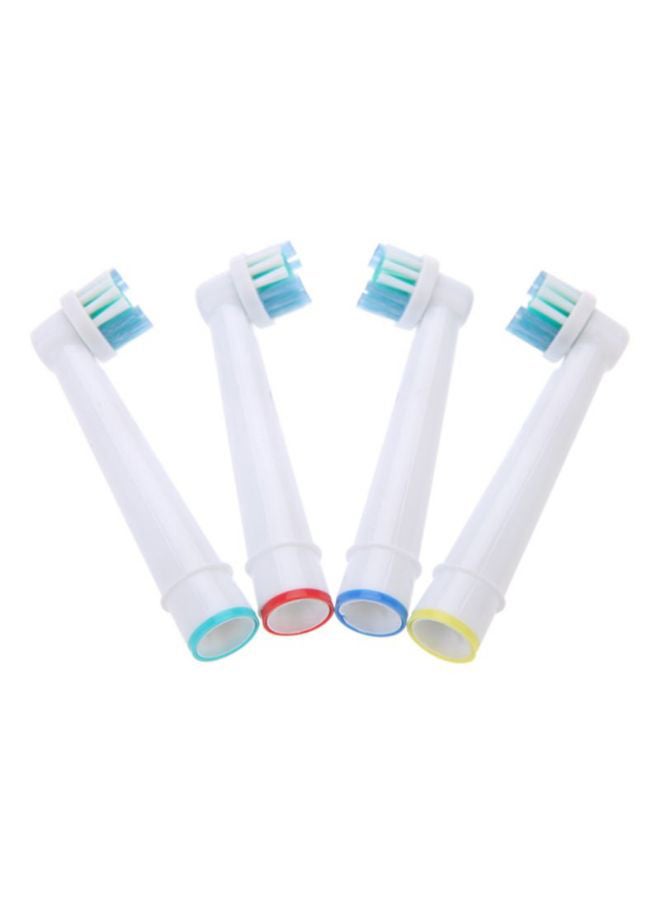 ANSELF 4-Piece Electric Toothbrush Replacement Head Set White - Image 2