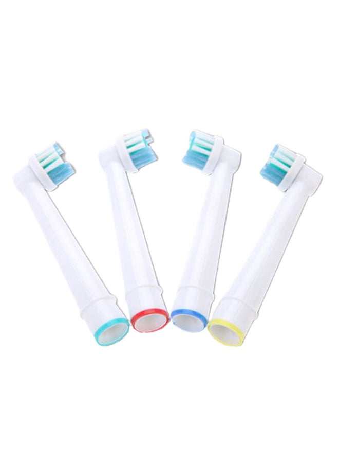 ANSELF 4-Piece Electric Toothbrush Replacement Head Set White - Image 1