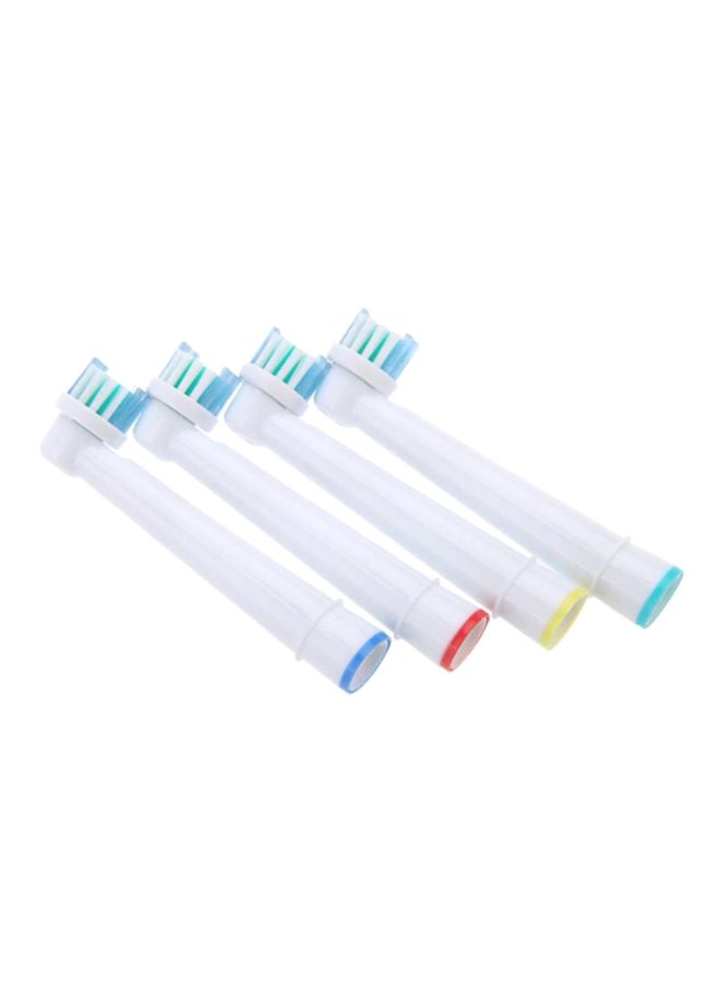 ANSELF 4-Piece Electric Toothbrush Replacement Head Set White - Image 3