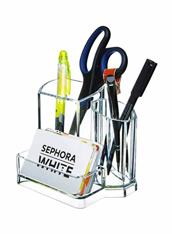 بيوينتي صندوق تنظيم مستحضرات التجميل من اللأكرليك شفاف - Image 2