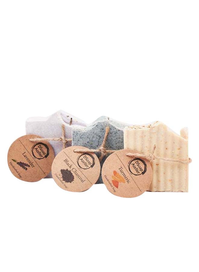 DSoap Atelier - Set of 3 Agent Exfoliant Soap 240grams - Image 1