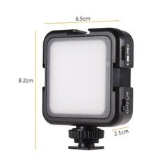 ANDOER 2 Piece 42 Ultra Bright LED Lights with Cold Shoe Mount Black  - Image 2