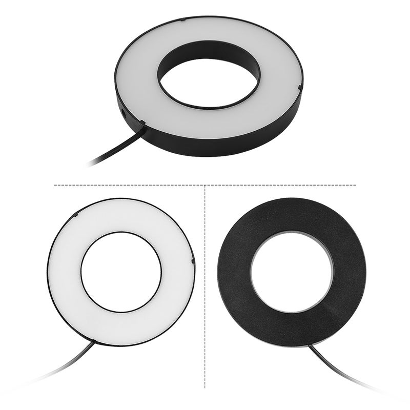 Generic - 4.6 Inch LED Ring Light Lamp with Mini Tripod Stand Black - Image 1