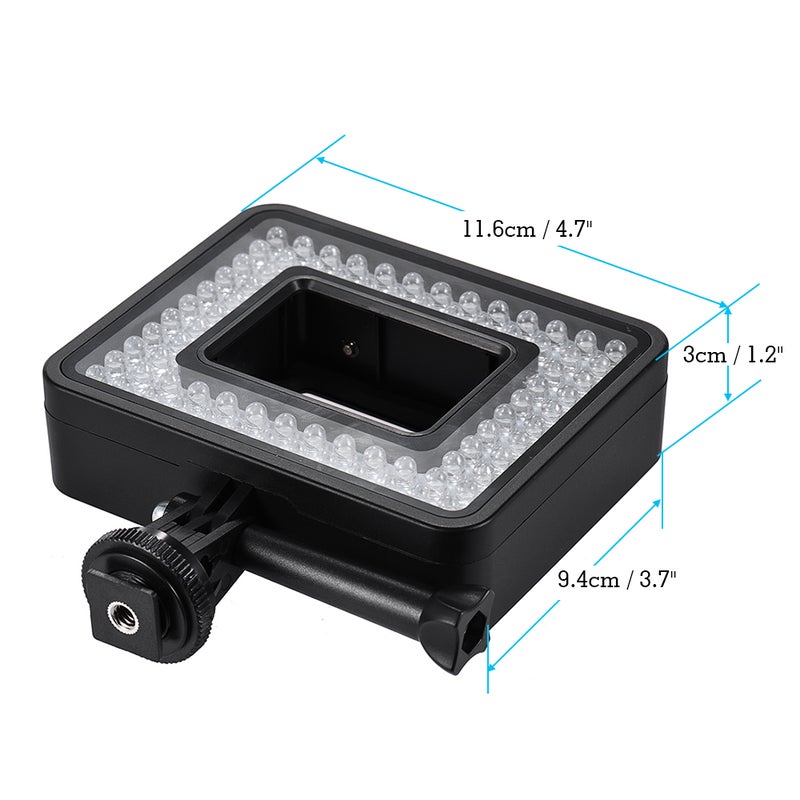 ANDOER Action Camera LED Light Dimmable Multicolor - Image 5