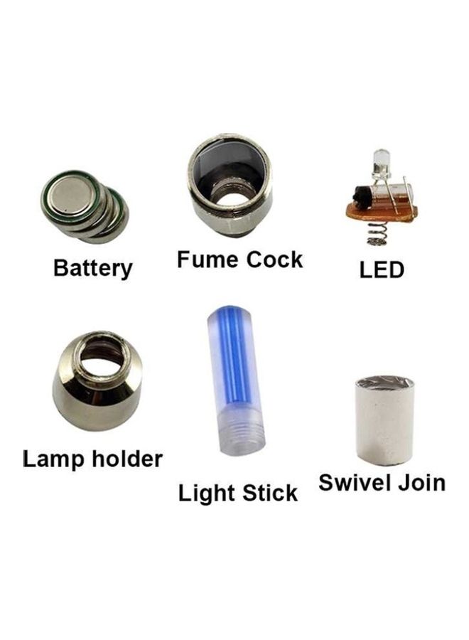Led Bicycle Wheel Lights Valve Cap 15 x 5 x 6cm - Image 3