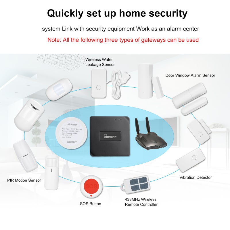 Wireless Smart Vibration Detector White 5*5*2cm  - Image 4