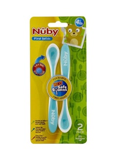 Nuby Pack Of 2 Hot Safe Spoon  - Image 2