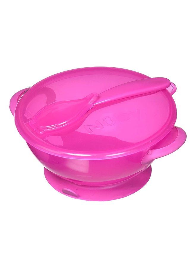 Nuby - Suction Bowl With Lid And Spoon - Image 1